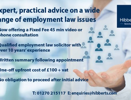New Employment Law Service from Hibberts Solicitors