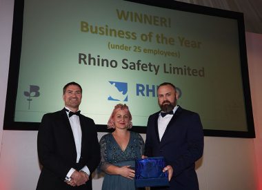 Rhino Safety winners of South Cheshire Chamber Awards 2021
