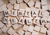 Mental Health in the Workplace blog image of wooden blocks spelling out mental health