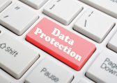 Image of a key board with a key in red saying data protection for the ICO update blog