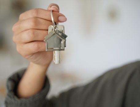 Image of a hand holding a set of house keys for the Renters Rights Blog Part 2