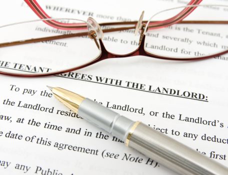 Image of a landlord and tenancy agreement four the Renters Rights Bill.