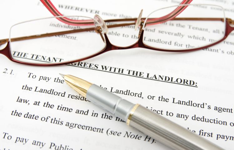 Image of a landlord and tenancy agreement four the Renters Rights Bill.